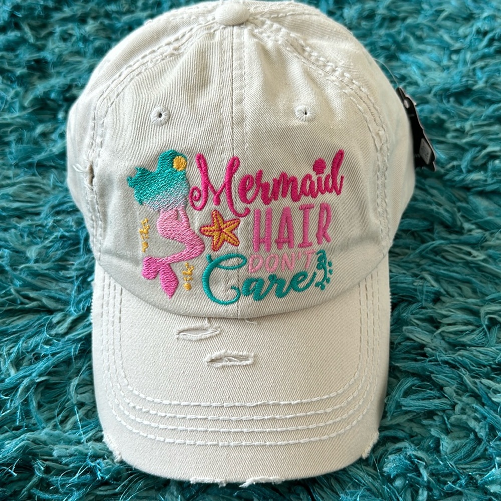 Mermaid ball cap NWT